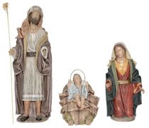 San Jose , Virgen y niño/cuna